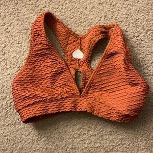 Canela croco sports bra